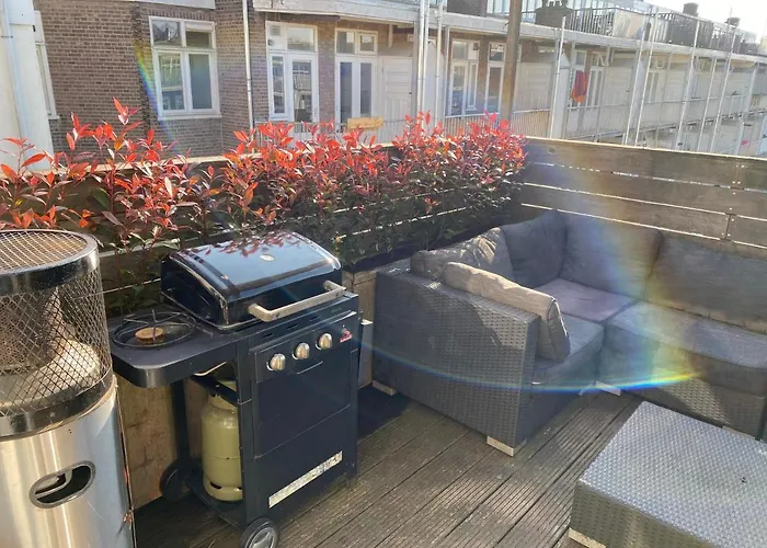 Rooftop Terrace Accommodatie bij particulieren Amsterdam